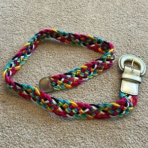 Omega ladies braided belt 41 inches - multi color - will match any outfit 😊